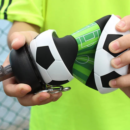 Gourde Football Pliable - Bouteille Sport Supporter