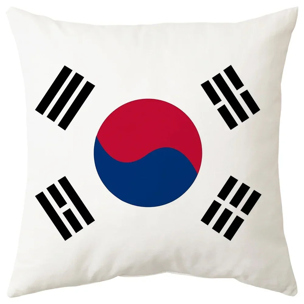 Housses coussins Drapeaux Pays - Édition Fan Nation
