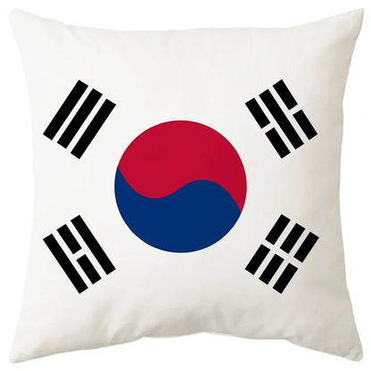 Housses coussins Drapeaux Pays - Édition Fan Nation