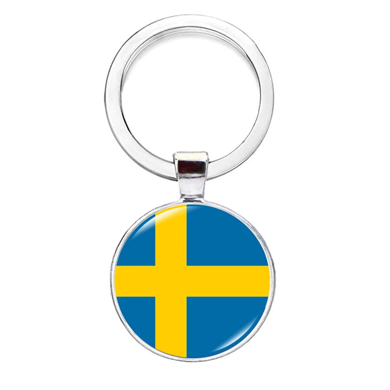 Porte-Clés Drapeaux - Accessoires Fan Nation