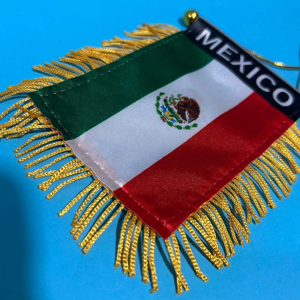 Fanion Mexique Voiture