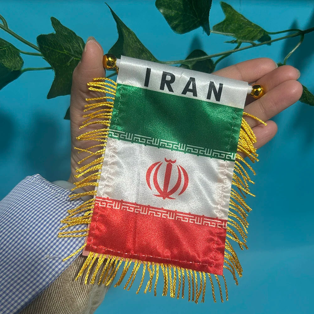 Fanion Iran Voiture