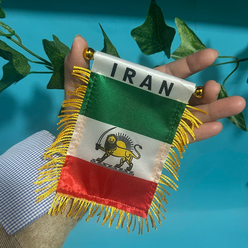 Fanion Iran Voiture