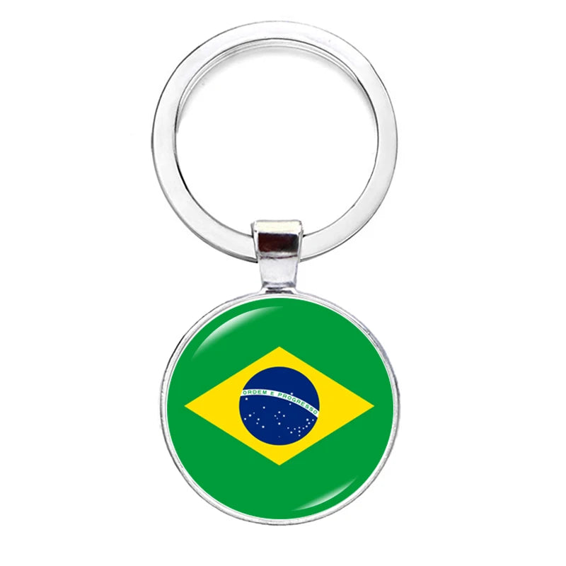 Porte-Clés Drapeaux - Accessoires Fan Nation
