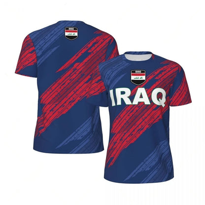 Maillot Irak Bleu - Édition Supporter