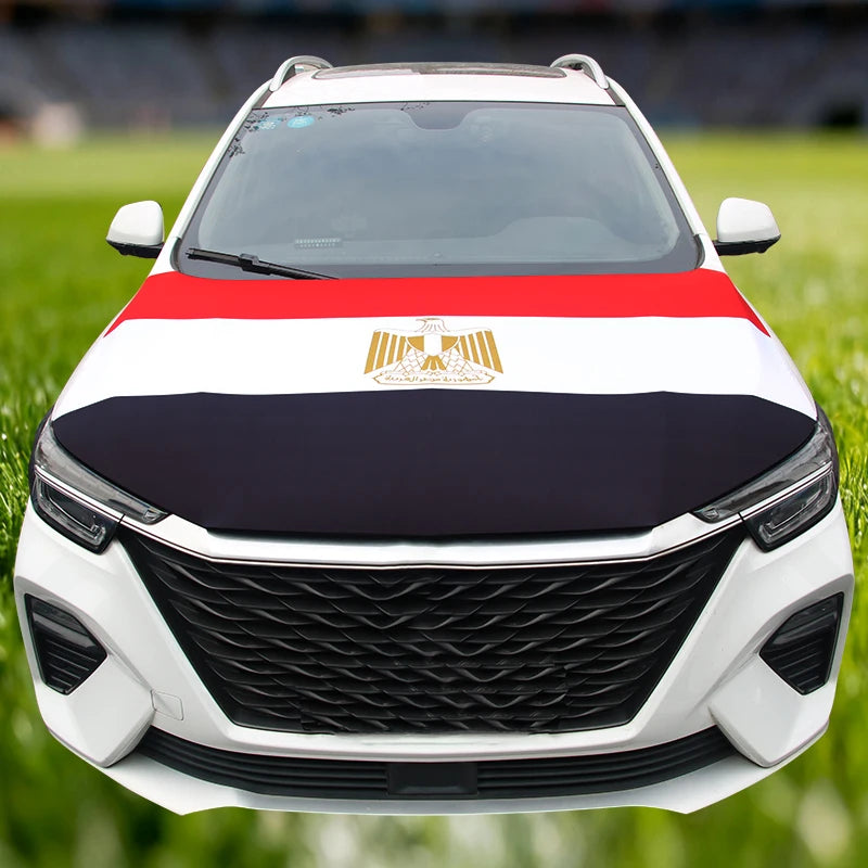Drapeau de Capot Voiture - Édition Fan Nation