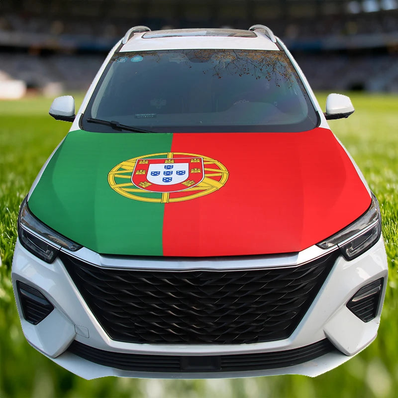 Drapeau de Capot Voiture - Édition Fan Nation