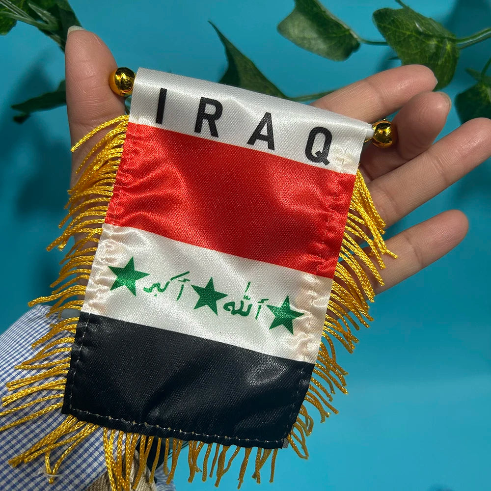 Fanion Irak Voiture