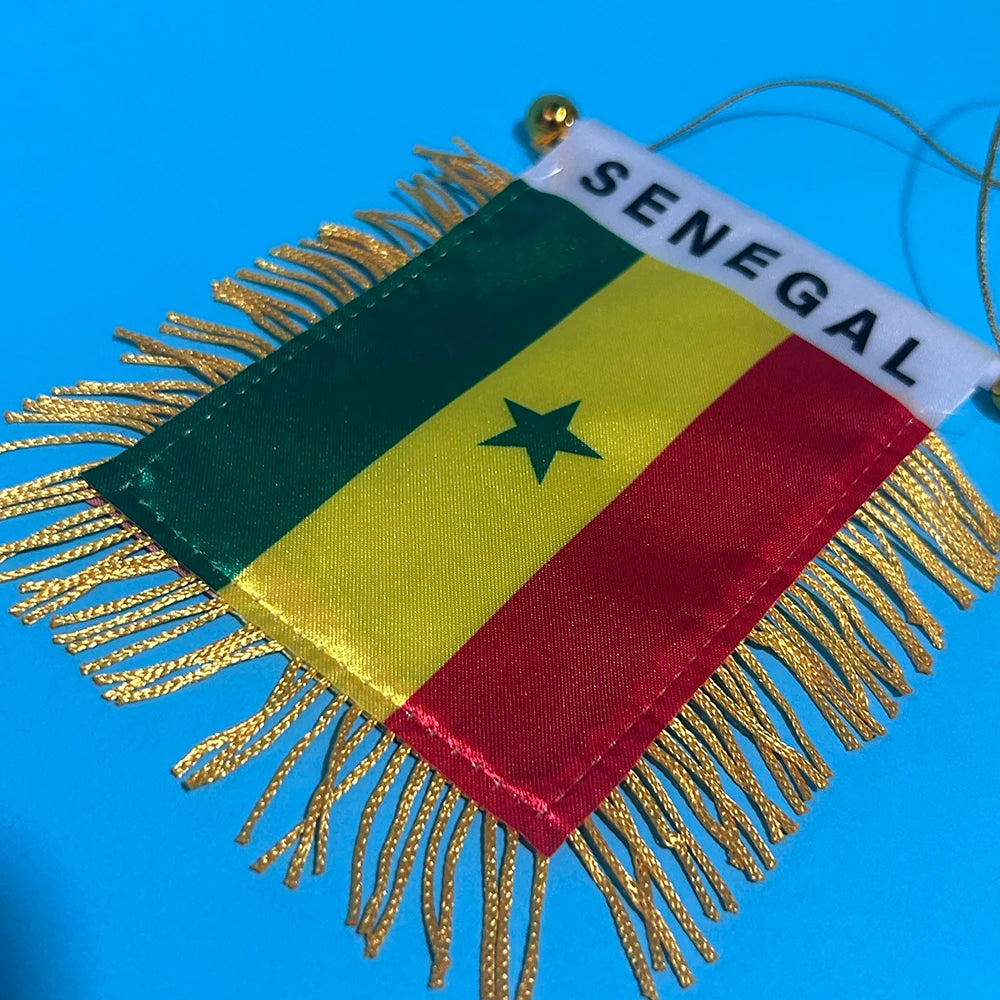 Fanion Sénégal Voiture