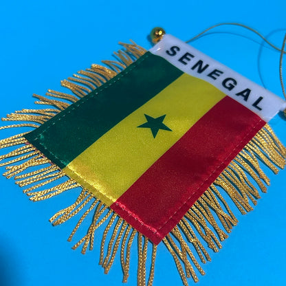 Fanion Sénégal Voiture