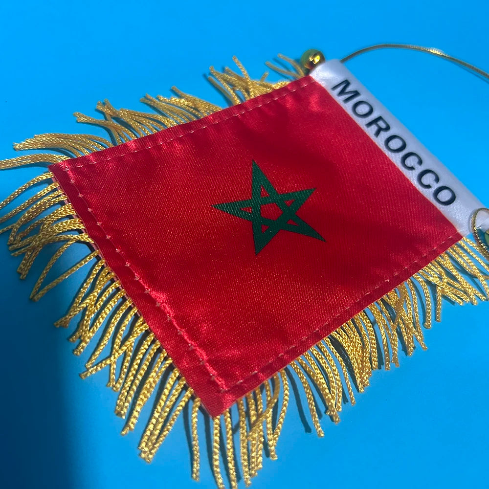 Fanion Maroc Voiture