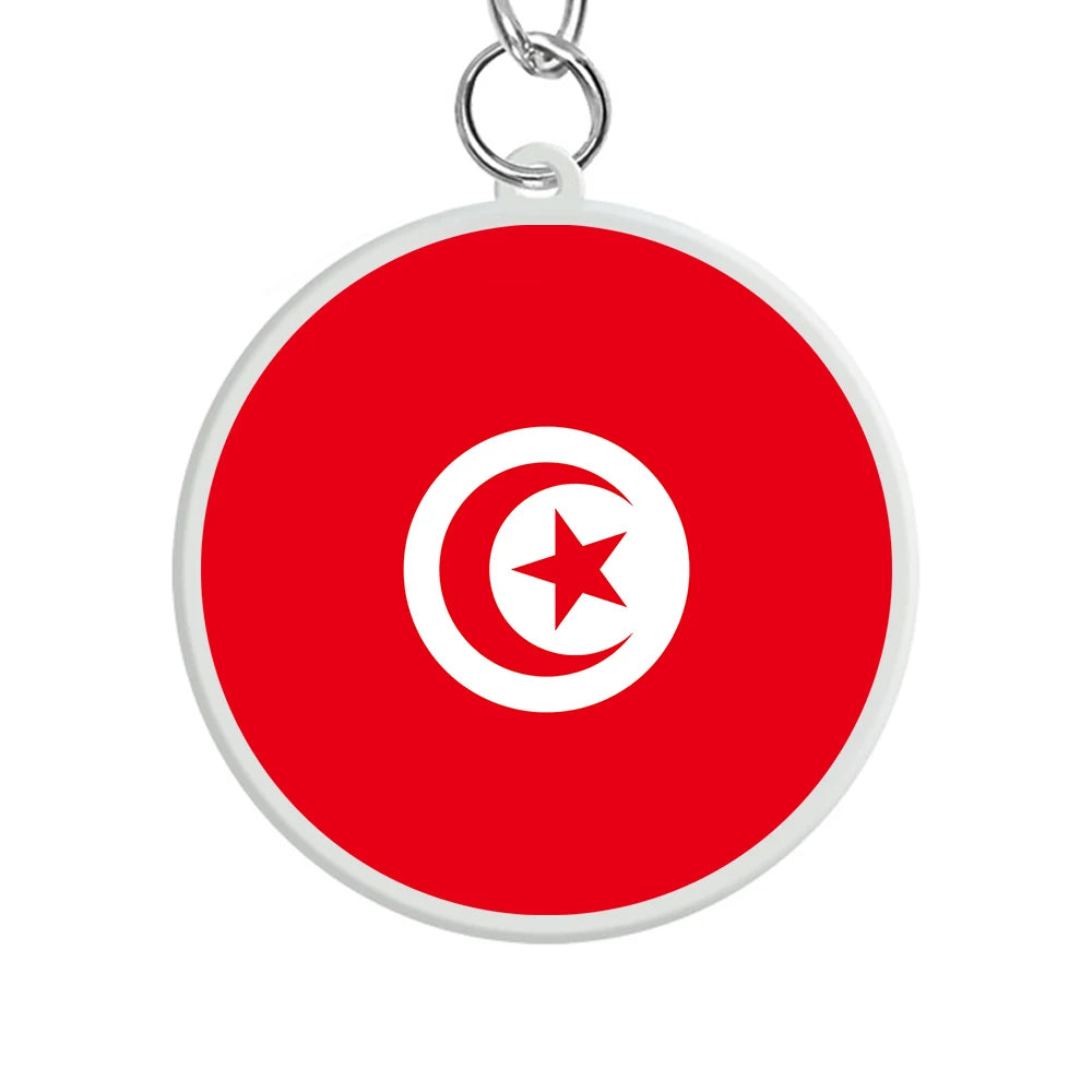 Porte-clés Drapeaux du Monde
