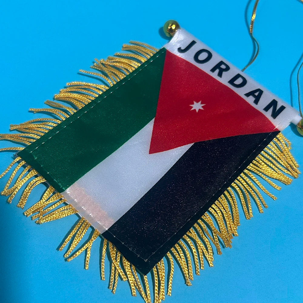 Fanion Jordanie Voiture