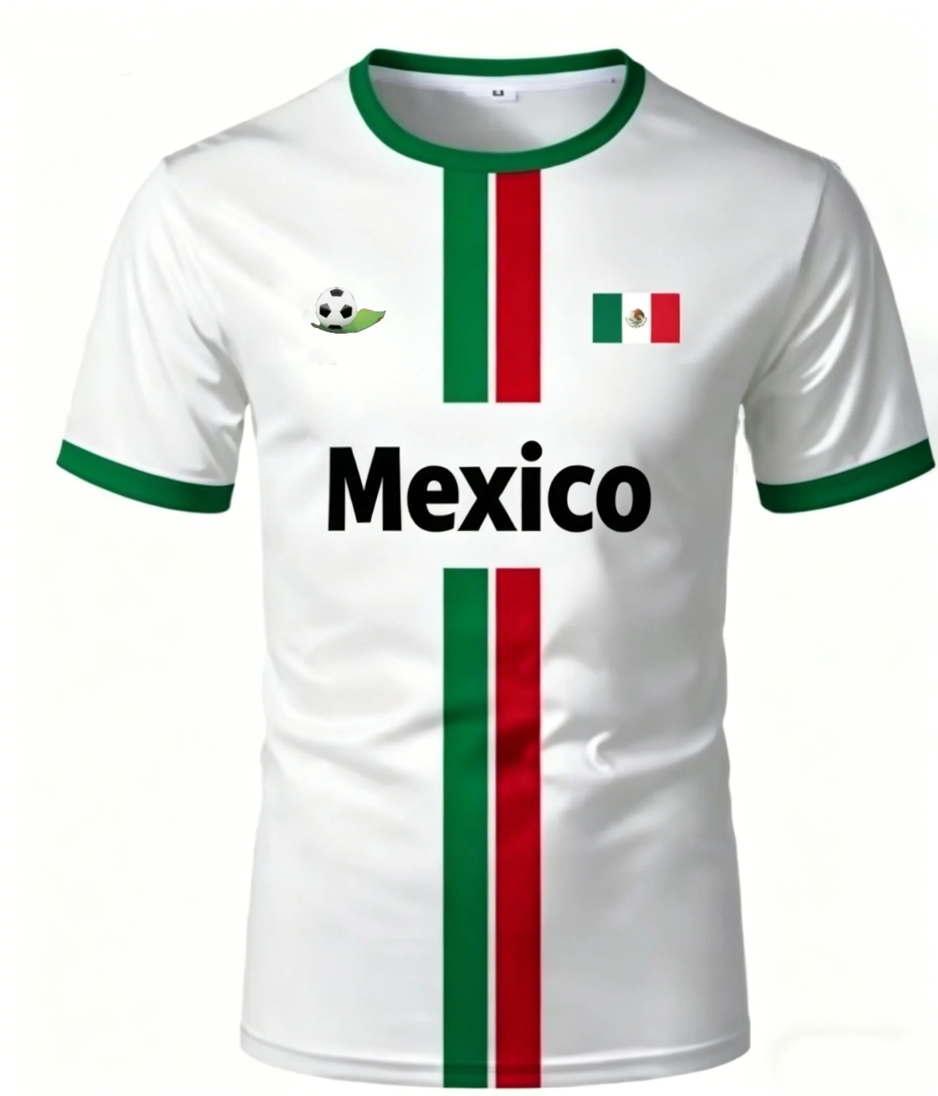 Maillot Mexique Blanc - Édition Supporter