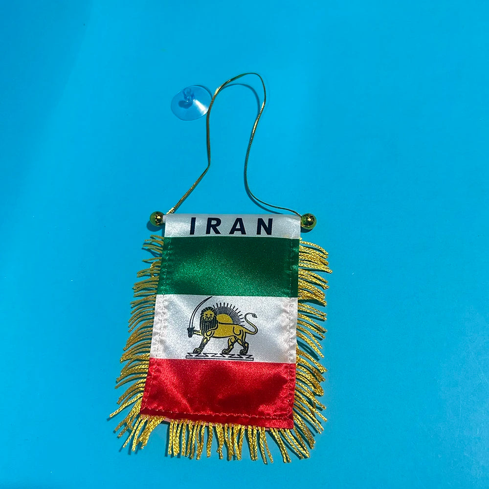 Fanion Iran Voiture