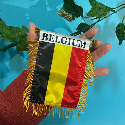 Fanion Belgique Voiture