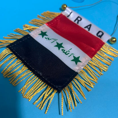 Fanion Irak Voiture