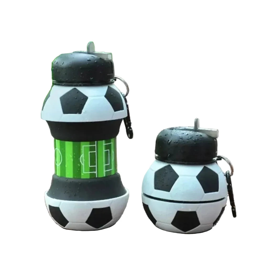 Gourde Football Pliable - Bouteille Sport Supporter