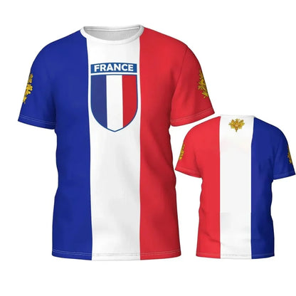 T-Shirt France Drapeau - Édition Supporter