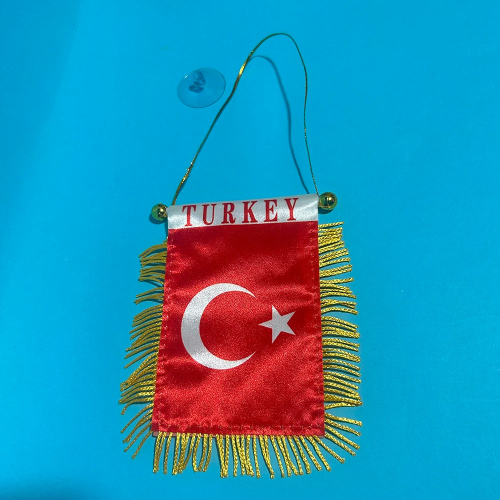 Fanion Turquie Voiture