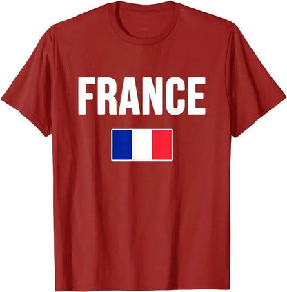 T-Shirt France Drapeau - Édition Supporter