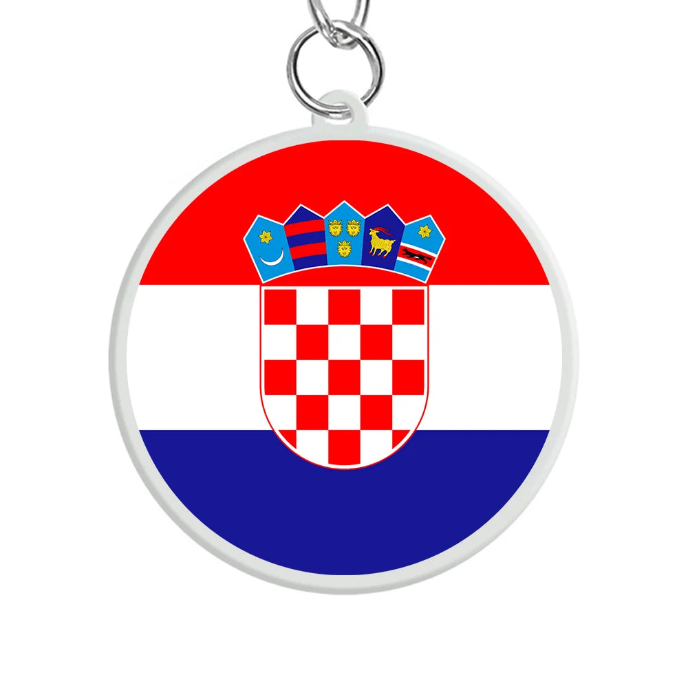 Porte-clés Drapeaux du Monde