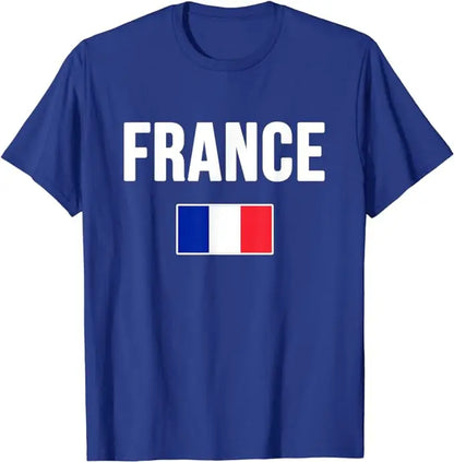 T-Shirt France Drapeau - Édition Supporter