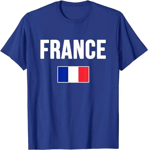 T-Shirt France Drapeau - Édition Supporter