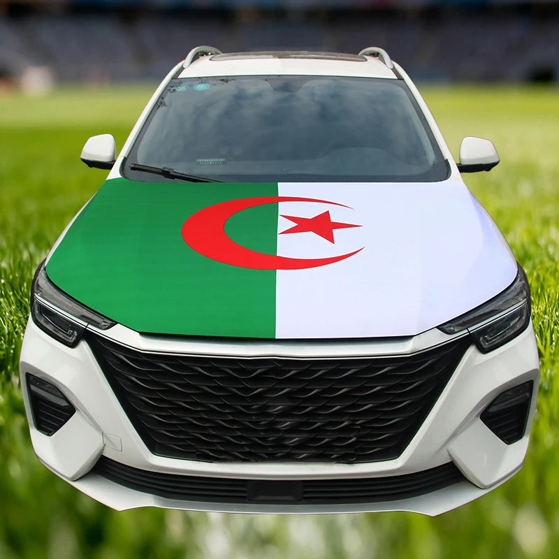 Drapeau de Capot Voiture - Édition Fan Nation