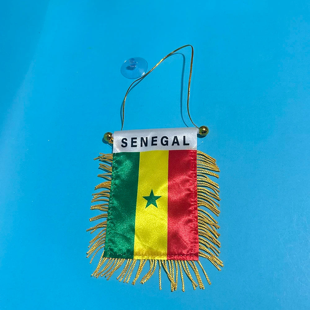 Fanion Sénégal Voiture