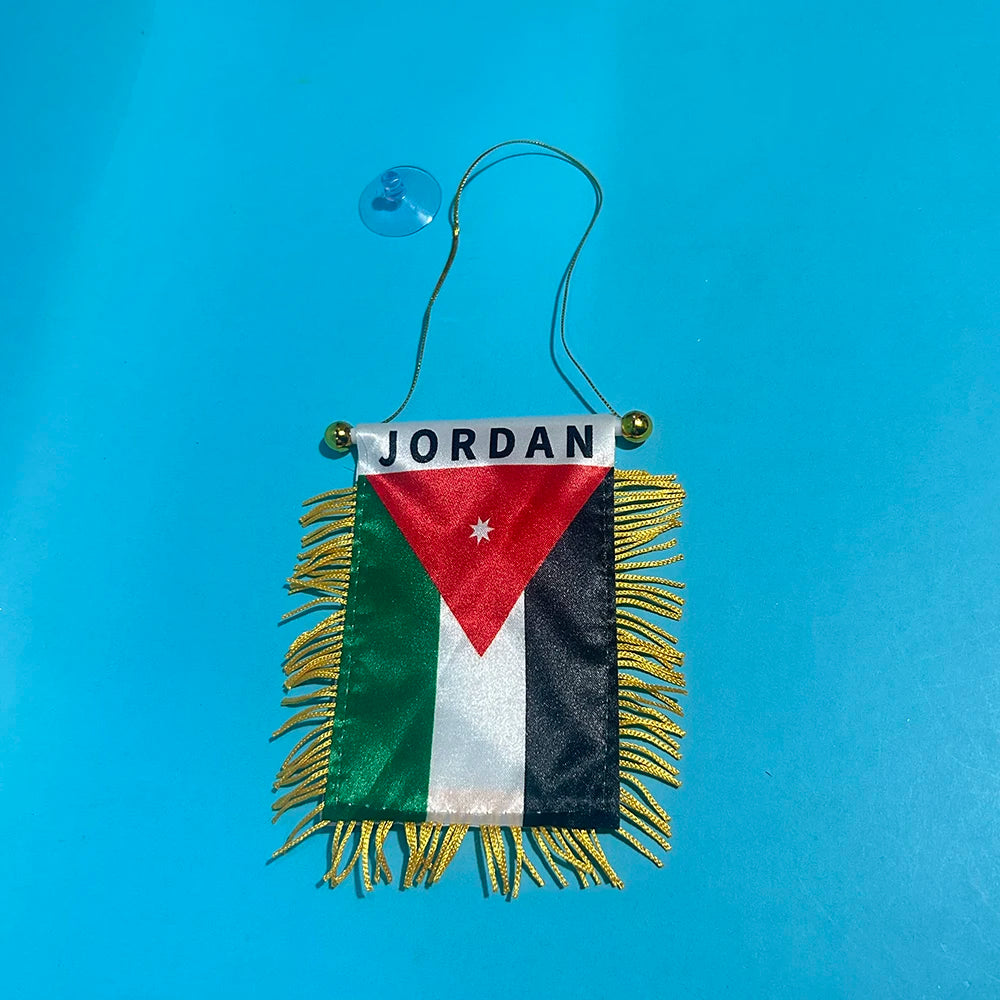 Fanion Jordanie Voiture