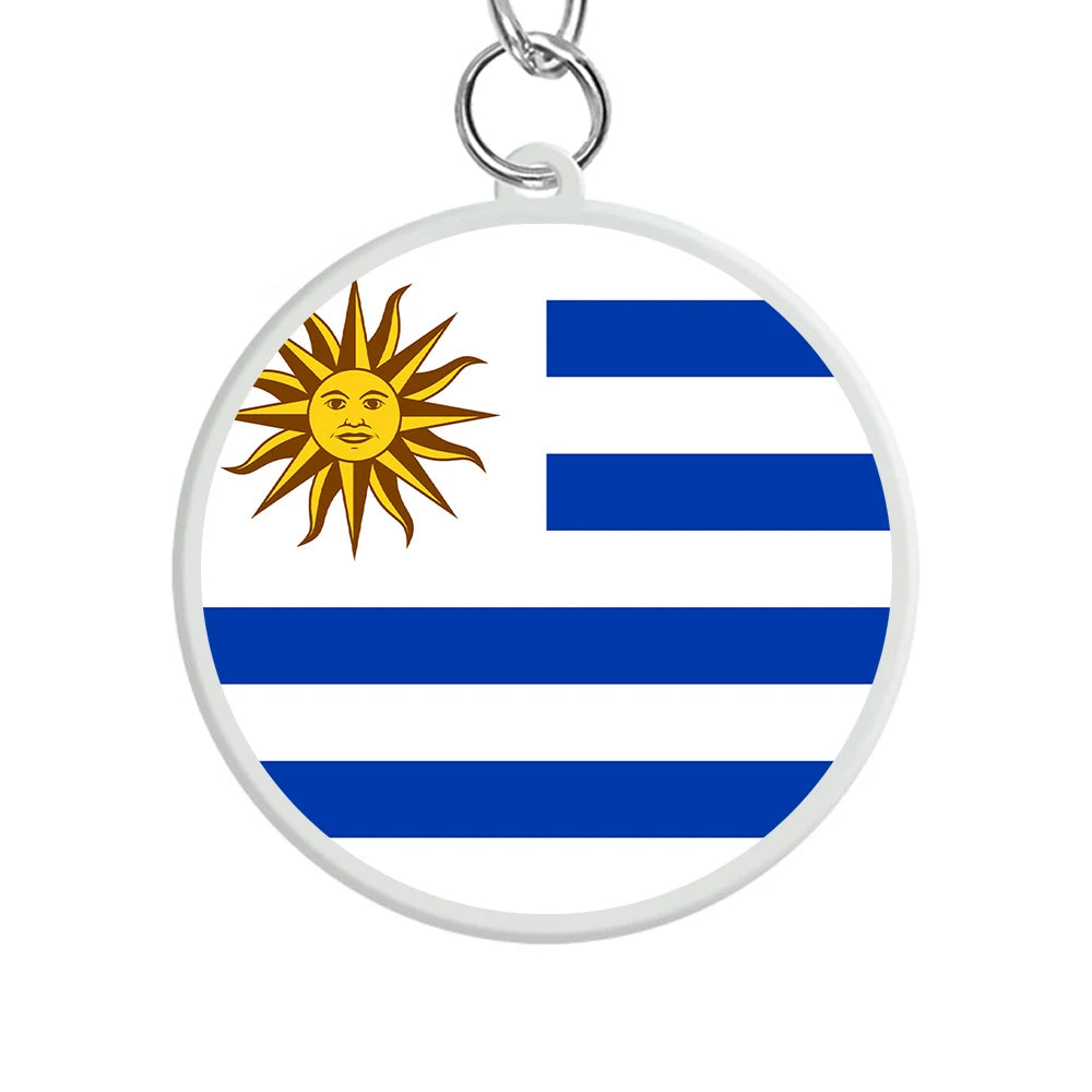 Porte-clés Drapeaux du Monde