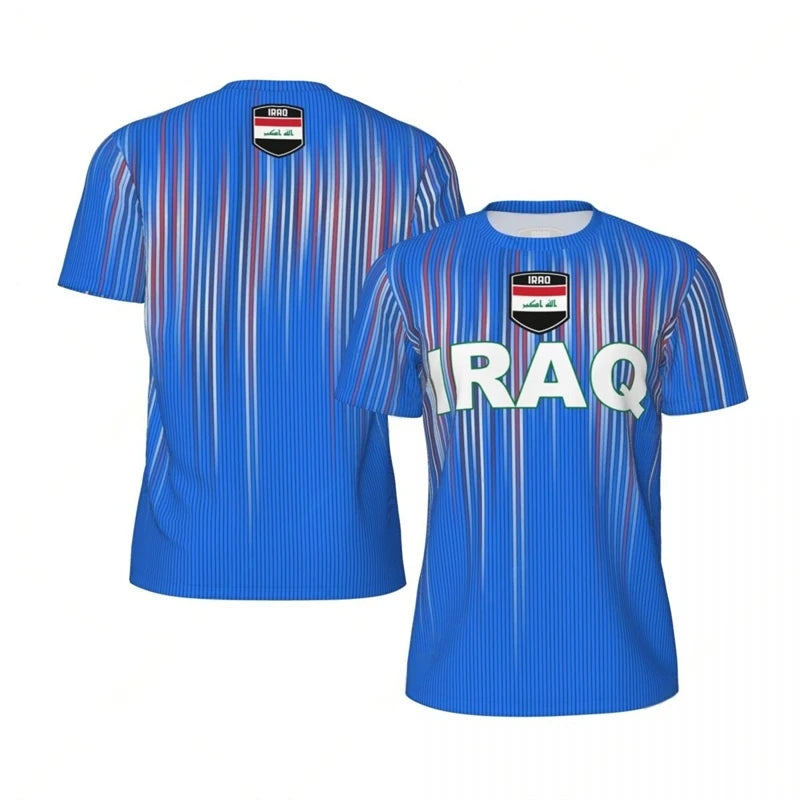 Maillot Irak Bleu - Édition Supporter