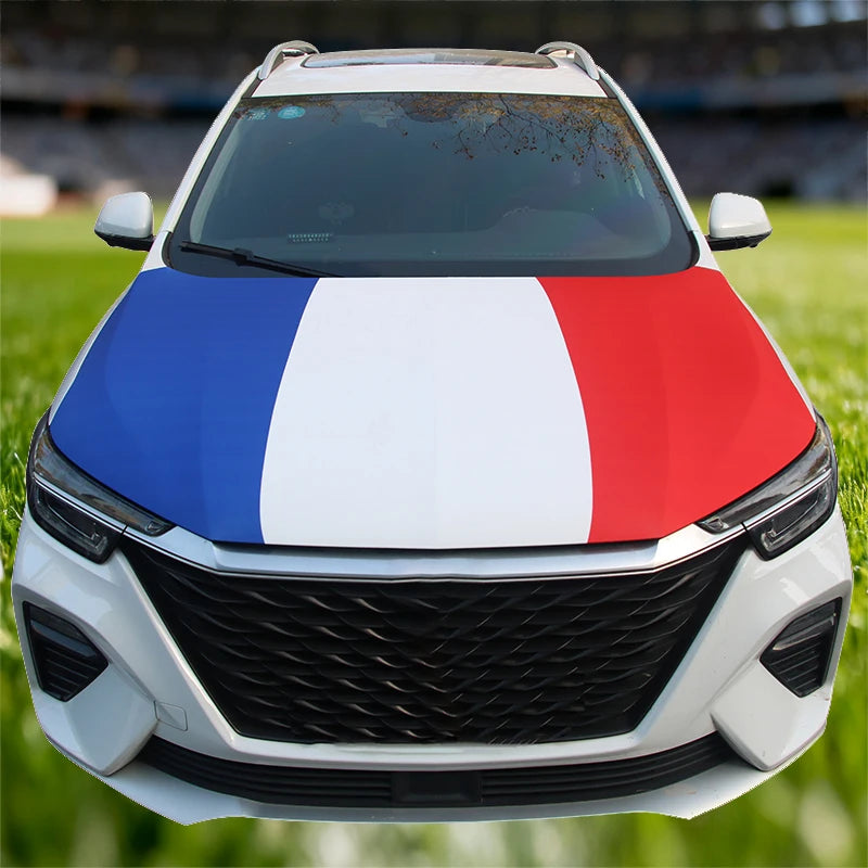 Drapeau de Capot Voiture - Édition Fan Nation